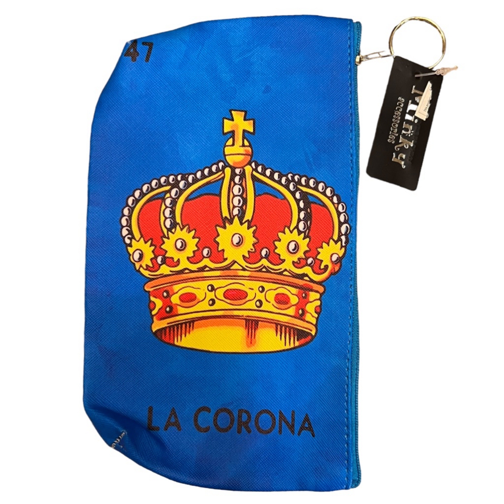 Mexican “La Corona” Zipper Pouch